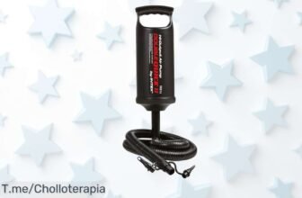 Hinchador Intex de doble velocidad con 3 boquillas para todas las válvulas precio loco y super chollo que infla rapidísimo aprovecha este ofertón nunca visto antes ¡compra ya!