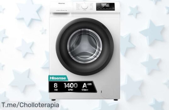 Hisense WF1Q8041BW2 con descuento brutal lava rápido y elimina el 99,9% de bacterias para una ropa fresquita ya no esperes este ofertón precio de ganga es limitado actúa ya