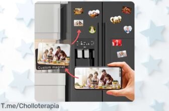 Imán de nevera con foto en forma de corazón personalizable una joyita para tu cocina u oficina precio rebajado que no dura mucho corre y hazlo tuyo ya