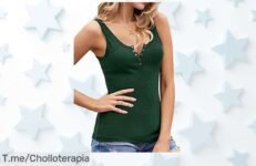 Irypulse camiseta sin mangas mujer que estiliza y resiste con colores vibrantes disfruta de este super chollo a precio loco oferta limitada corre ya