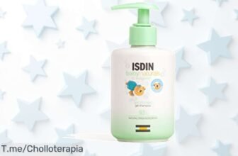 Isdin Baby Naturals gel champú 200ml con 93% ingredientes naturales cuidado suave que hidrata y calma piel sensible precio de ganga solo por tiempo limitado ¡aprovecha este ofertón ya!