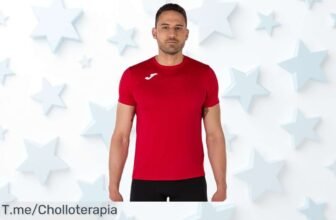 Joma Record II rojo súper ligero y resistente con descuento brutal para correr sin parar aprovecha este ofertón único nunca visto corre ya antes que vuelen