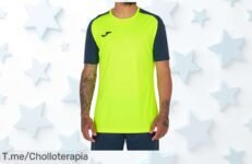Joma camiseta amarilla flúor con secado rápido y corte suelto para máxima frescura sin olores no te pierdas este super chollo y precio loco oferta limitada actúa ya