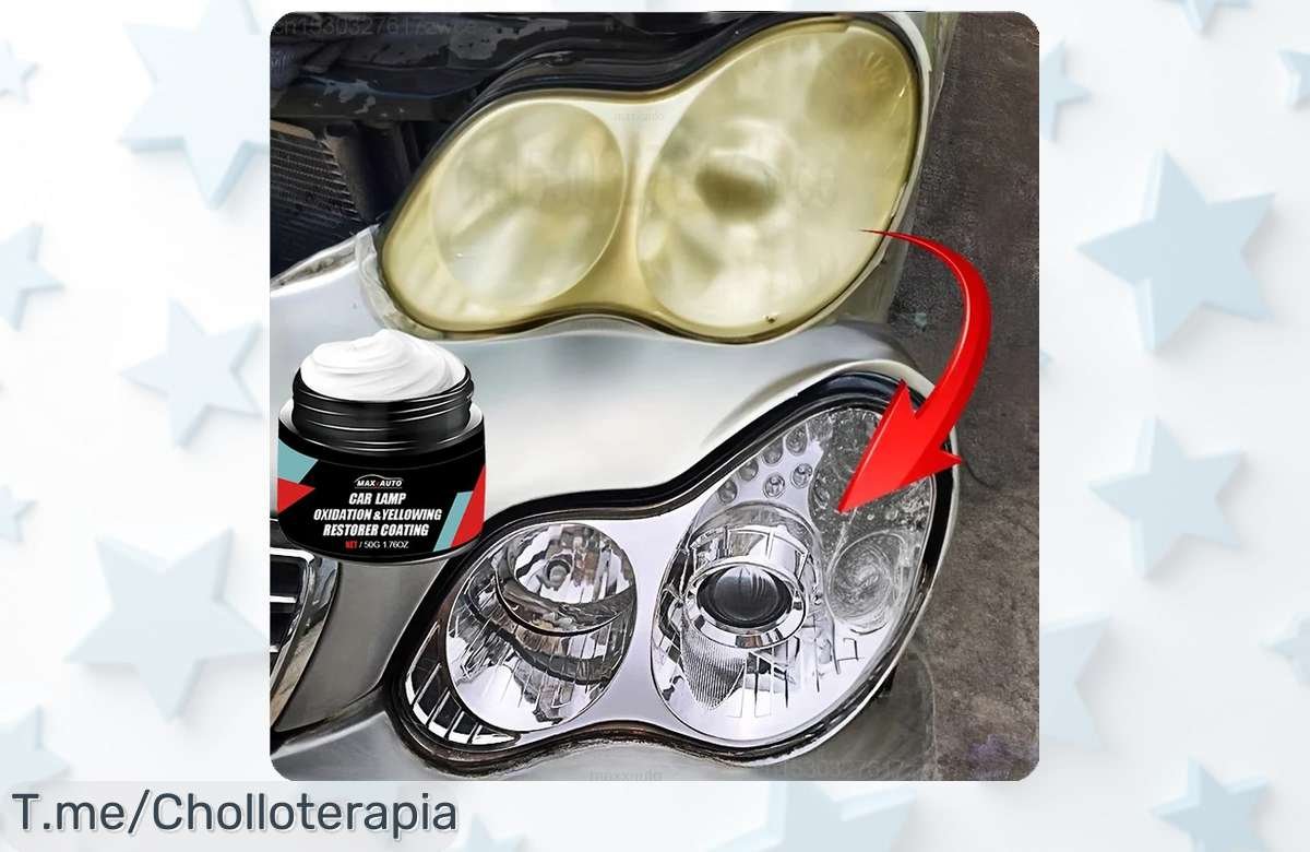 Kit de pulido para faros con pasta reparadora elimina arañazos y óxido rápido disfruta este ofertón precio loco nunca visto apúrate es un descuento brutal limitado