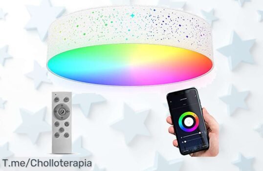 Lámpara LED WiFi efecto cielo estrellado con control móvil revolución en iluminación precio loco y descuento brutal aprovecha este ofertón único ¡compra ya antes que se acabe!