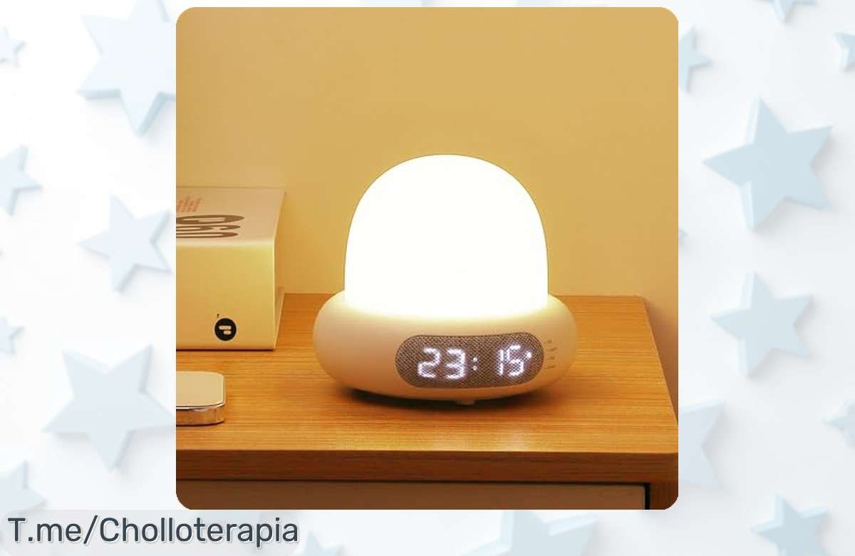 Lámpara LED para niños con cambio de color y temporizador precio loco descuento brutal no dejes pasar este ofertón única oportunidad compra ya antes que se acabe