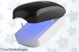 Lámpara UV LED 2 en 1 para uñas con doble láser que elimina hongos al instante precio rebajado prepárate porque esta oferta volará y no querrás quedarte sin ella