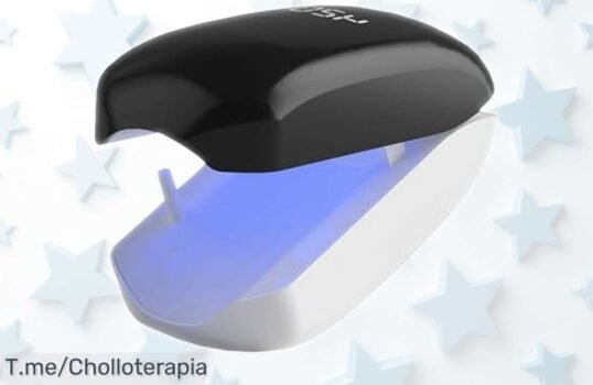 Lámpara UV LED 2 en 1 para uñas con doble láser que elimina hongos al instante precio rebajado prepárate porque esta oferta volará y no querrás quedarte sin ella