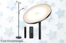 Lámpara de pie LED OUTON con 6 modos y control remoto a un precio loco que nunca viste aprovecha este descuento brutal ¡ofertón limitado corre ya!