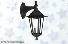 Lámpara exterior eglo laterna 4 clásica y resistente con aluminio disfruta de un descuento brutal en este super chollo al aire libre ¡aprovecha el ofertón precio loco ya!