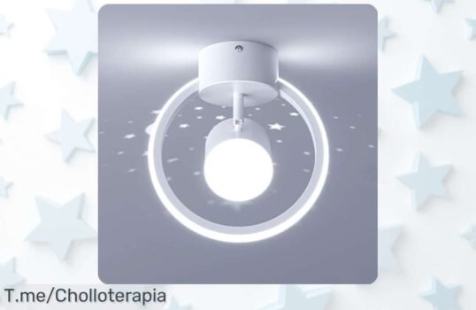 Lámpara led giratoria 90° con luz súper ajustable y diseño estrella nunca antes visto precio de ganga aprovecha este ofertón limitado ¡compra ya!