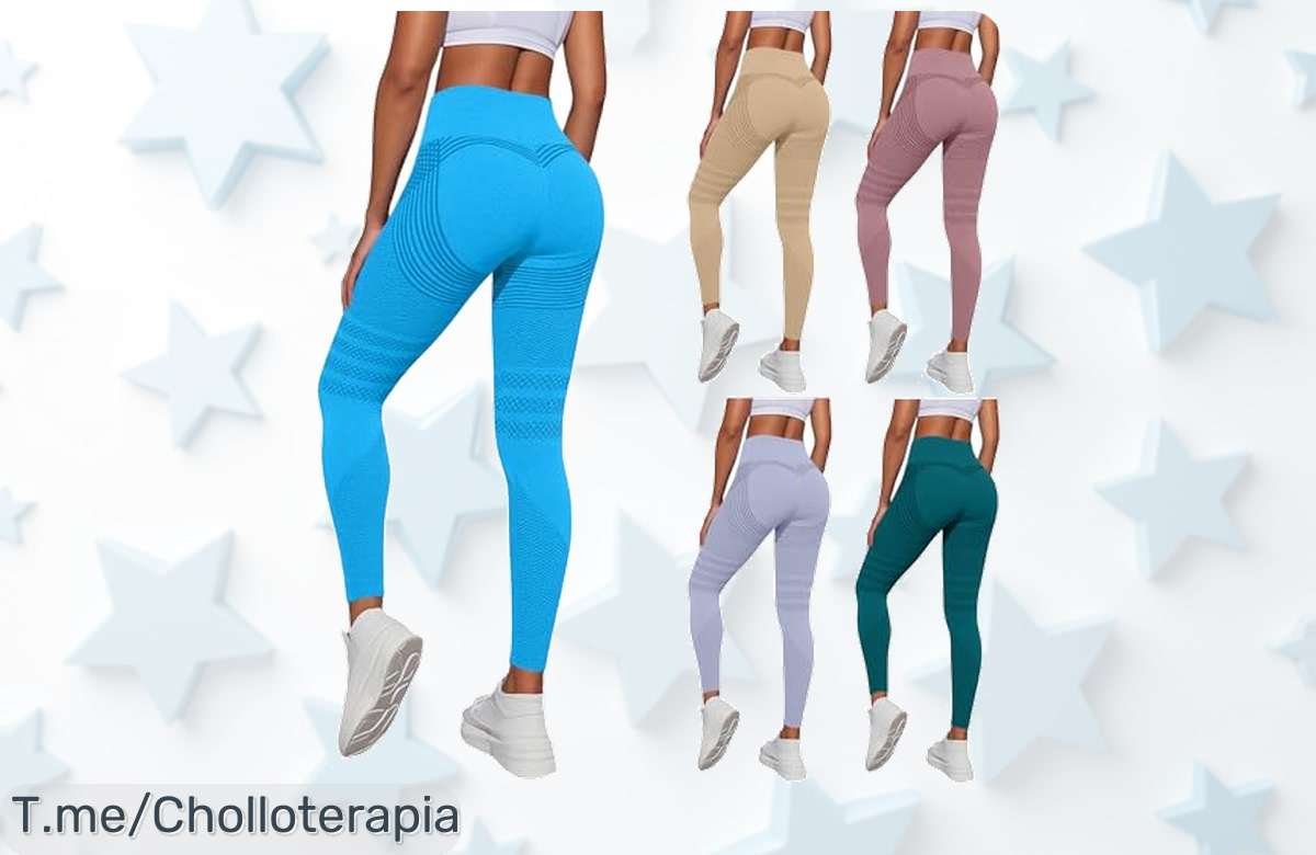 Leggins anticelulitis 3D que moldea tu figura y reduce la celulitis con un descuento brutal precio loco solo hoy aprovecha este super chollo único antes que se agote