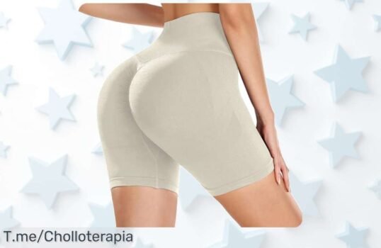 Leggins cortos push up con cintura alta que moldean tu figura sin transparencias oferta nunca vista y precio loco aprovecha este ofertón único corre ya antes que acabe