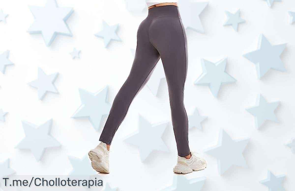 Leggins deportivos push up cintura alta que realzan tu figura con comodidad oferta única y precio loco imperdible compra ya antes que se acabe este super chollo