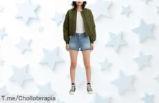 Levi’s 501 Original Shorts mujer con corte recto y estilo clásico en un descuentazo brutal precio loco que vuela aprovecha este super chollo limitado ya