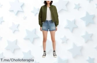 Levi’s 501 Original Shorts mujer con corte recto y estilo clásico en un descuentazo brutal precio loco que vuela aprovecha este super chollo limitado ya