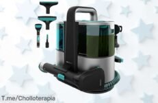 Limpia a fondo tus tapicerías con el Conga 4000 Carpet&Spot Clean XL Advance succión imbatible y ahora con un descuentazo nunca visto aprovecha este super chollo ya