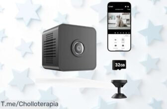 Linterngo X1 cámara mini WiFi 1080P con visión nocturna y batería potente por un super chollo que nunca viste precio de ganga aprovecha ya antes que desaparezca este ofertón brutal