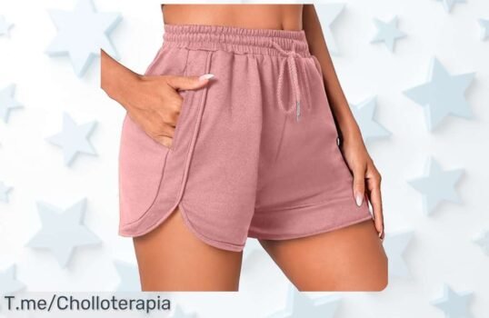 Litherday shorts para mujer con cintura alta y bolsillos profundos precio de ganga nunca visto super chollo ajusta tu estilo ya oferta limitada actúa rápido