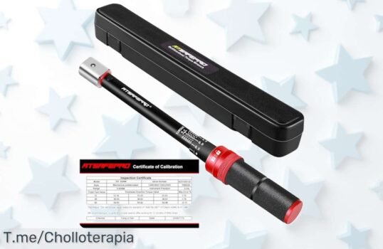 Llave dinamométrica atsafepro con cambio rápido y clic de precisión ahora a un precio loco para que mejores tus herramientas ¡ofertón nunca visto, compra ya antes que vuelen!