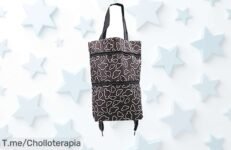 Lleva el carrito plegable Dianshao A con ruedas y capacidad de 20 kg al precio loco que nunca viste aprovecha este super chollo por tiempo limitado ¡corre!