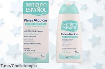 Loción corporal para piel atópica con hidratación profunda y sin irritar disfruta este ofertón nunca visto precio de ganga corre antes que se acabe la oferta