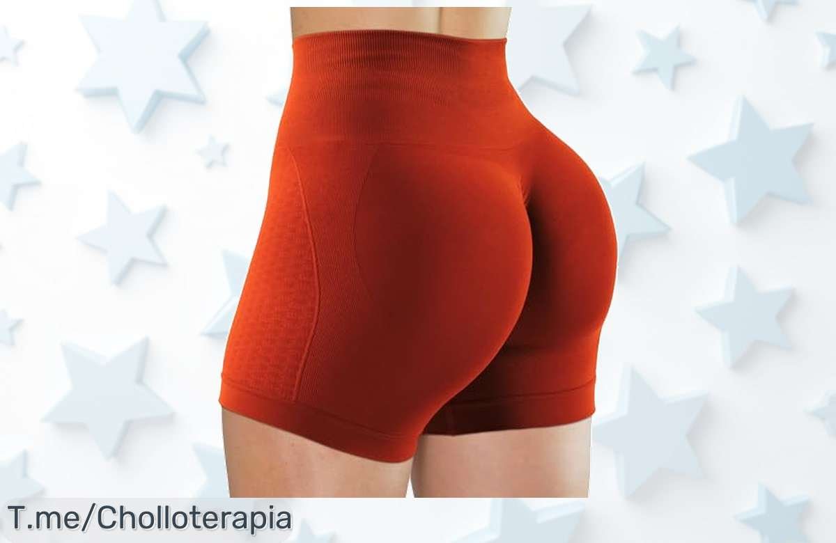 Lote de 3 pantalones cortos que levantan tu trasero y controlan el abdomen con súper flexibilidad oferta limitada precio loco increíble venta urgente ¡no lo dejes escapar!