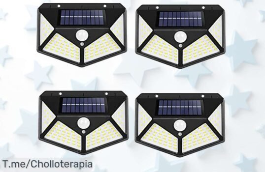 Luces LED solares con sensor de movimiento que iluminan potente y resisten agua aprovecha este ofertón nunca visto con descuento brutal precio loco corre antes que se acabe