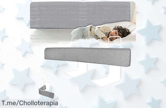 Lzq barrera de cama ajustable para niños con descuento brutal protege a tu peque sin caídas aprovecha este precio loco único y limitado ¡corre que vuelan!