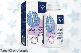 Magnesio liposomal 2000mg con mejor absorción para cuerpo y barriga feliz supera cualquier precio loco aprovecha este super chollo de descuento brutal ¡compra ya!