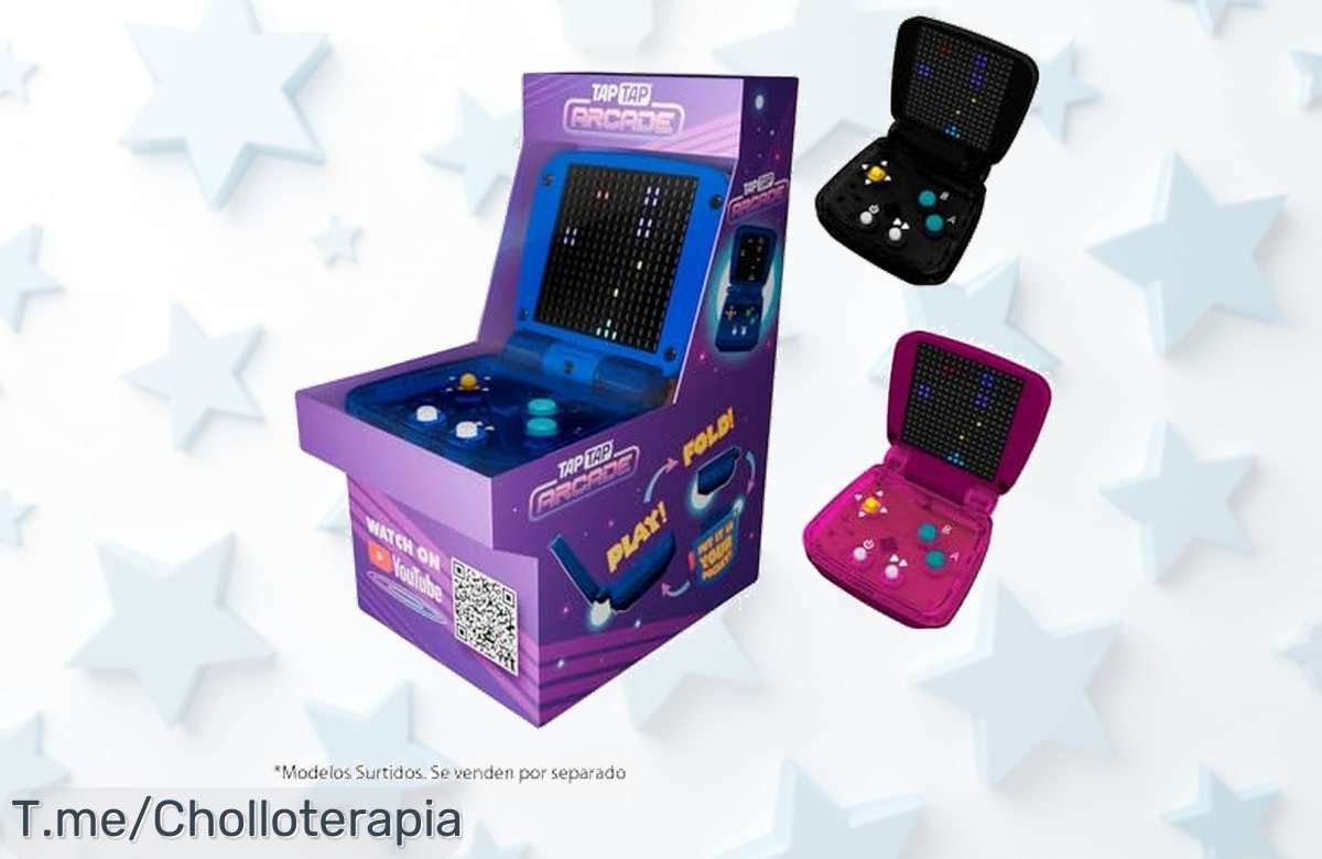 Máquina retro con 10 juegos y pantalla LED súper colorida a precio loco disfruta este ofertón único que vuela aprovecha el descuento brutal ya no esperes más