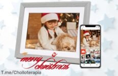 Marco digital WiFi Andoer 10,1” con memoria de 16 GB y rotación automática rebajado brutalmente para que tus fotos hablen solas ¡No pierdas este ofertón único y pon vida a tu espacio ya!