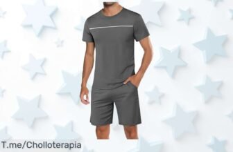Marvmys pijama verano 100% algodón con bolsillos prácticos y estilo total un ofertón con descuento brutal y precio de ganga limita tu tamaño ¡corre ya!
