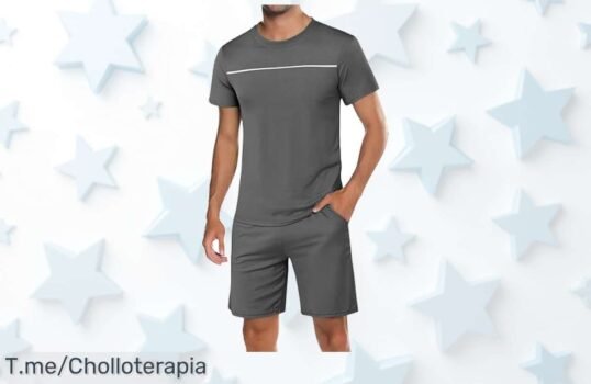Marvmys pijama verano 100% algodón con bolsillos prácticos y estilo total un ofertón con descuento brutal y precio de ganga limita tu tamaño ¡corre ya!