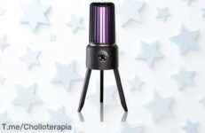 Matamoscas eléctrico súper potente y sin ruido para eliminar mosquitos al instante con precio loco oferta única aprovecha este super chollo antes que se acabe