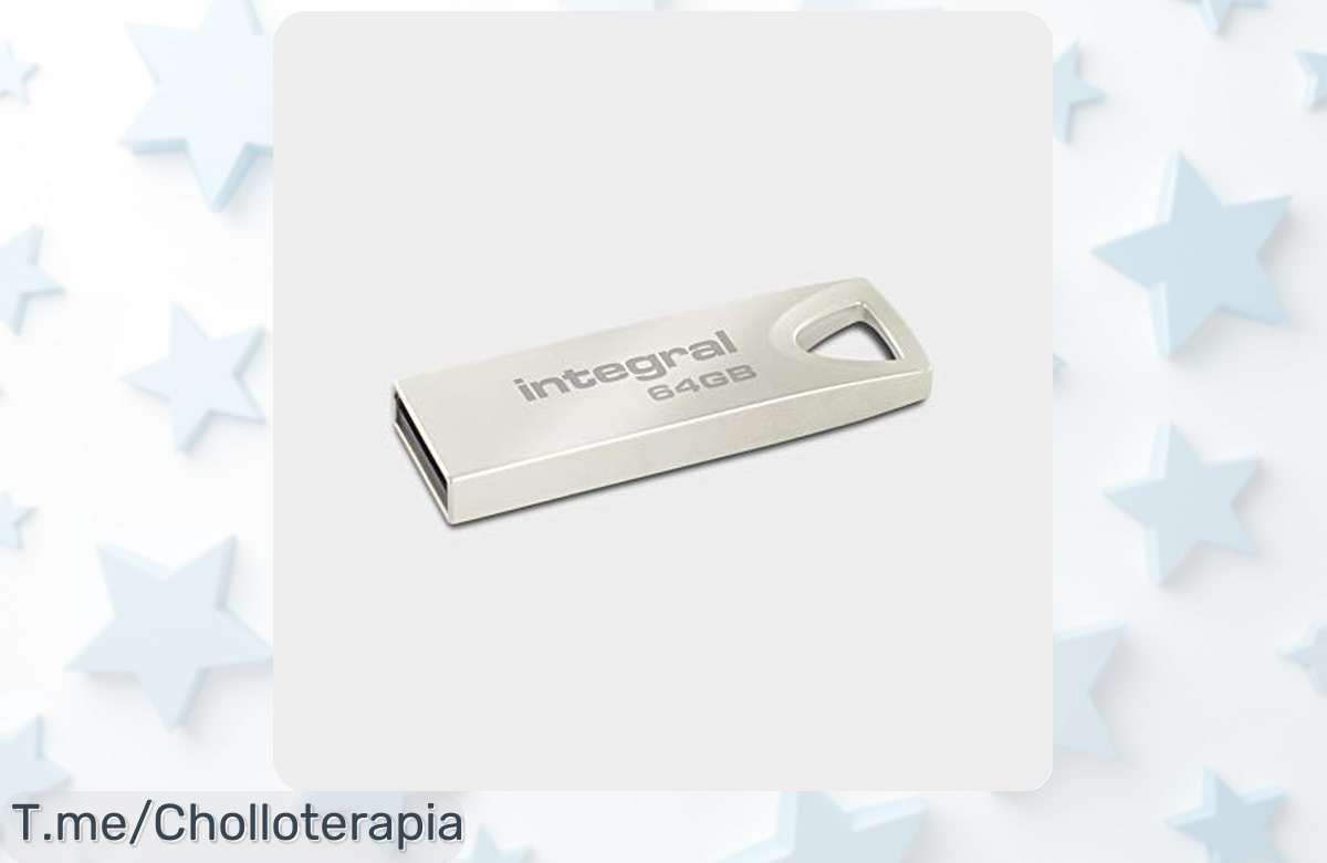 Memoria USB 64GB integral con carcasa de metal súper resistente a precio loco aprovecha este ofertón nunca visto con descuento brutal y compra ya antes que desaparezca