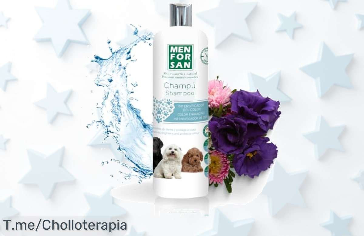 Menforsan champú intensificador para perros al mejor precio loco realza el color natural y brillo duradero aprovecha este super chollo con descuento brutal solo hoy