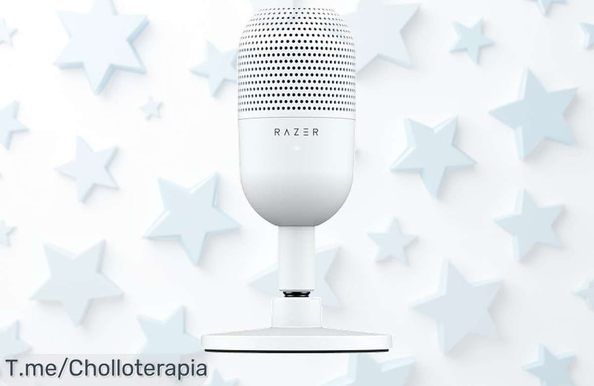 Micrófono Razer Seiren V3 Mini ultracompacto con TaptoMute a precio loco para grabar voz clara sin ruidos no dejes pasar este ofertón único y limitado compra ya