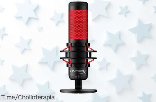 Micrófono profesional USB con sonido cristalino y silencio táctil en un ofertón nunca visto disfruta de descuento brutal y precio loco compra ya antes que se acabe