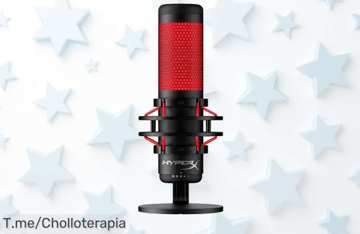 Micrófono profesional USB con sonido cristalino y silencio táctil en un ofertón nunca visto disfruta de descuento brutal y precio loco compra ya antes que se acabe