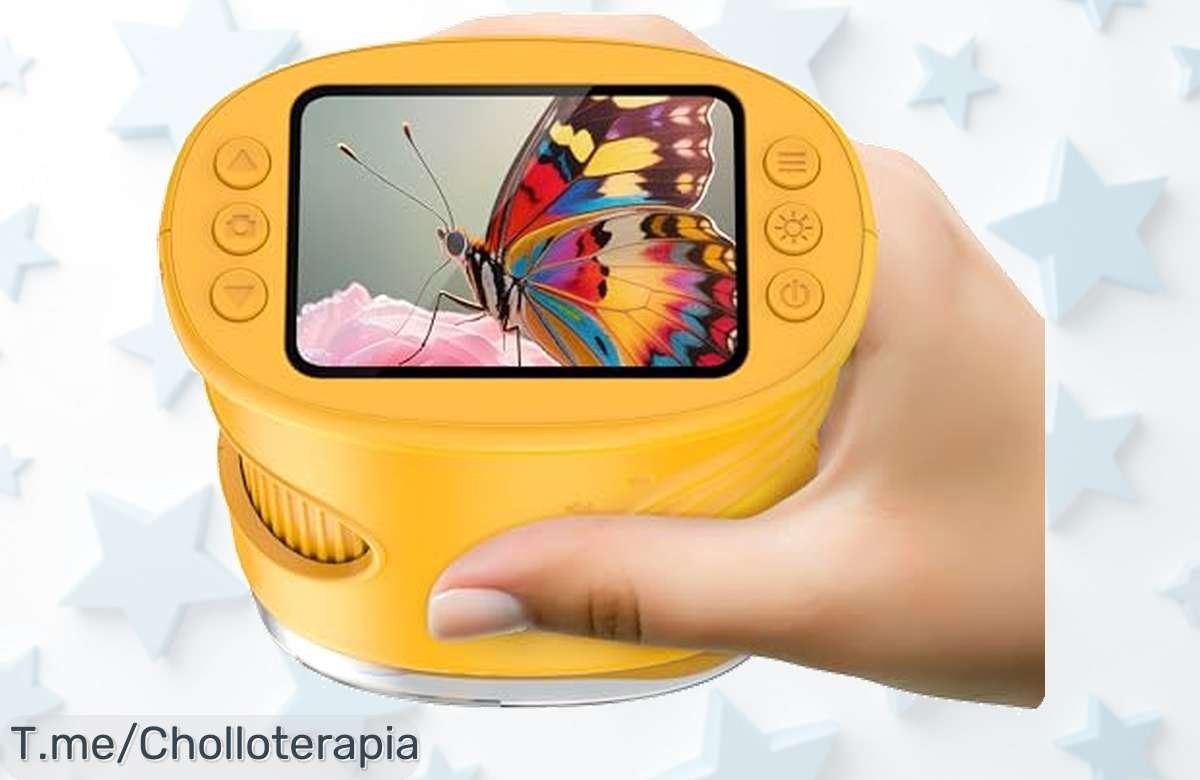 Microscopio 4K portátil para niños con aumento 1000X, descubre la ciencia jugando con un precio de ganga y descuento brutal que vuela ¡haz tu pedido ya!