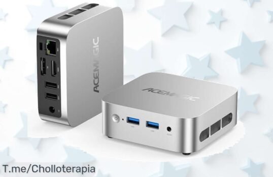 Mini PC Acemagician con procesador Intel super rápido doble pantalla 4K y 8GB RAM a precio loco nunca visto aprovecha este ofertón limitado ya