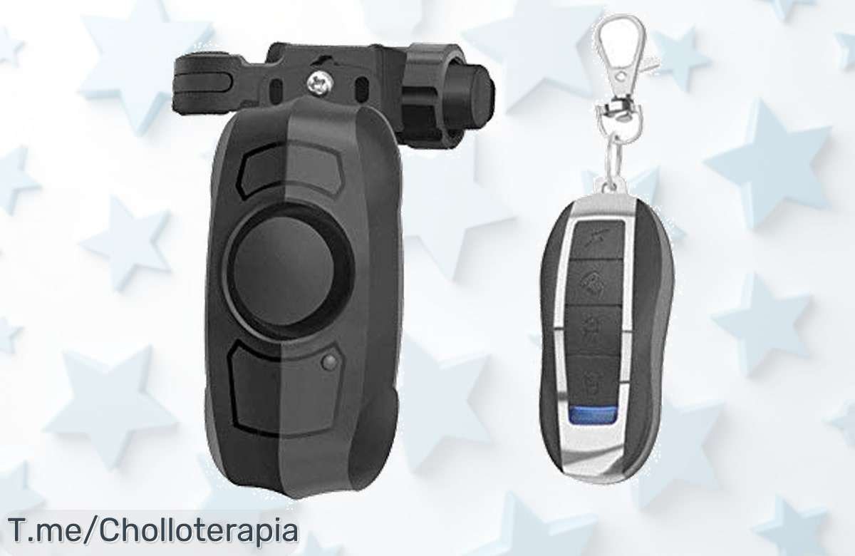 Mini alarma vibración súper potencia para bici y moto con precio loco nunca visto protege tu vehículo ya aprovecha este ofertón limitado que vuela ¡no esperes más!