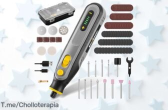 Mini amoladora Enventor con 105 accesorios y motor potente de cinco velocidades a precio loco oferta nunca vista aprovecha este descuentazo limitado antes que desaparezca