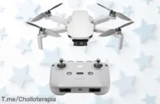 Mini dron 4K ultra ligero con vídeo a 10 km y vuelo de 31 min en un super chollo de precio loco nunca visto aprovecha ya antes que se agote