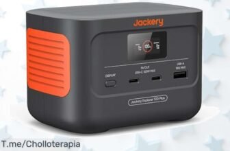 Mini estación Jackery Explorer 100 Plus con carga rapidísima y más de 2000 ciclos a precio loco super chollo que no podrás dejar pasar ¡Compra ya oferta limitada!