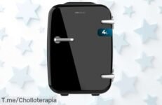 Mini nevera Bolero MiniCooling 4L con función enfriar o calentar para coche y caravana precio de ganga nunca visto aprovecha este súper chollo limitado actúa ya