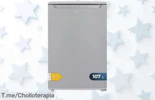 Mini nevera Cecotec Bolero CoolMarket 107 L ultra silenciosa con puerta reversible descubre este super chollo en un descuento brutal que vuela aprovecha ya precio de ganga nunca visto