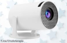 Mini proyector full HD con WiFi y Bluetooth a precio loco pantalla gigante sin cables disfruta del mejor cine en casa ¡ofertón con descuento brutal corre que vuela!