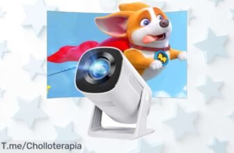 Mini proyector portátil con imagen gigante 200” y calidad 1080P súper nítida a un precio loco nunca visto ¡aprovecha este ofertón brutal antes que desaparezca!
